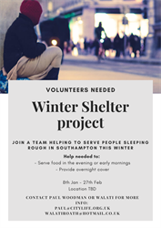 Winter shelter flyer